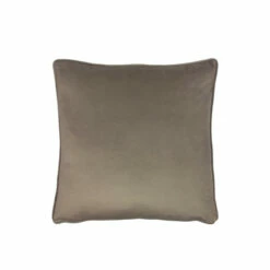 Evans Lichfield Cedar Brown Opulence Velvet Polyester Filled Cushion