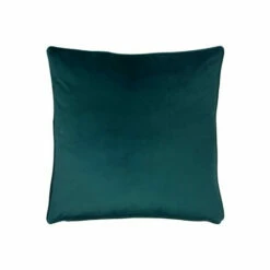 Evans Lichfield Teal Blue Opulence Velvet Polyester Filled Cushion -Evans Lichfieldshop unnamed file 137