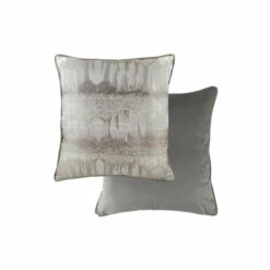 Evans Lichfield Steel Grey Inca Jacquard Polyester Filled Cushion