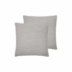 Evans Lichfield 2 Pack Fog Grey Dalton Slubbed Filled Cushions -Evans Lichfieldshop unnamed file 152