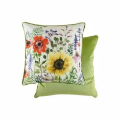 Evans Lichfield Multicolour Wild Flowers Emma Square Polyester Filled Cushion -Evans Lichfieldshop unnamed file 178
