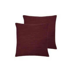 Evans Lichfield 2 Pack Wine Red Dalton Slubbed Filled Cushions -Evans Lichfieldshop unnamed file 267