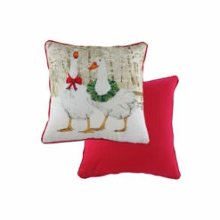 Evans Lichfield Multicolour Goose Velvet Chenille Polyester Filled Cushion