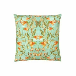 Evans Lichfield Green Heritage Bell Flowers Printed Cushion -Evans Lichfieldshop unnamed file 338