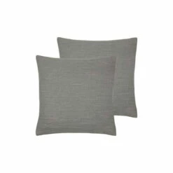 Evans Lichfield 2 Pack Dark Brown Dalton Slubbed Filled Cushions -Evans Lichfieldshop unnamed file 362