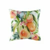 Evans Lichfield Multicolour Fruit Peaches Printed Polyester Filled Cushion