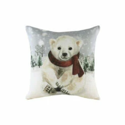 Evans Lichfield Multicolour Snowy Polar Bear Printed Polyester Filled Cushion 2 Evans Lichfield Multicolour Snowy Polar Bear Printed Polyester Filled Cushion -Evans Lichfieldshop unnamed file 372