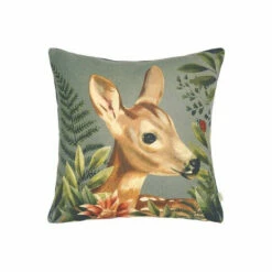 Evans Lichfield Grey Forest Fawn Profile Cushion -Evans Lichfieldshop unnamed file 399