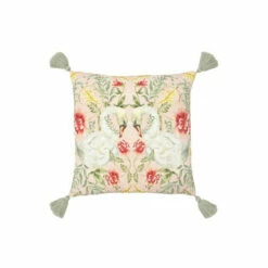 Evans Lichfield Pink Tassels Heritage Cushion -Evans Lichfieldshop unnamed file 445