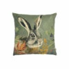 Evans Lichfield Grey Forest Hare Profile Cushion
