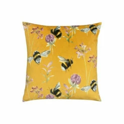 Evans Lichfield Heather Purple Country Bee Garden Velvet Cushion -Evans Lichfieldshop unnamed file 49