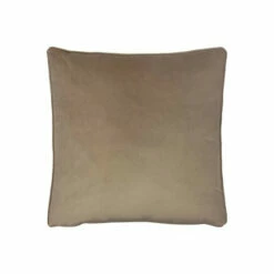 Evans Lichfield Biscuit Beige Opulence Velvet Polyester Filled Cushion -Evans Lichfieldshop unnamed file 523