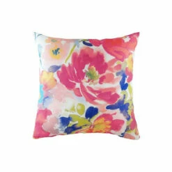 Evans Lichfield Multicolour Aquarelle Floral Abstract Polyester Filled Cushion -Evans Lichfieldshop unnamed file 604