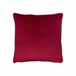 Evans Lichfield Scarlet Red Opulence Velvet Polyester Filled Cushion -Evans Lichfieldshop unnamed file 628
