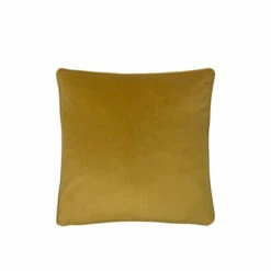 Evans Lichfield Saffron Yellow Opulence Velvet Polyester Filled Cushion -Evans Lichfieldshop unnamed file 669