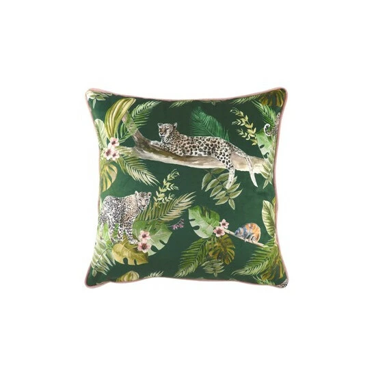 unnamed-file-682.jpg Evans Lichfield Green Jungle Leopard Velvet Polyester Filled Cushion -Evans Lichfieldshop unnamed file 682
