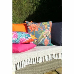 Evans Lichfield Multi Exotics Water Resistant Outdoor Cushion