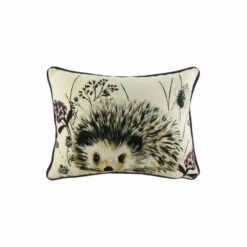 Evans Lichfield Multicolour Elwood Hedgehog Printed Polyester Filled Cushion -Evans Lichfieldshop unnamed file 737