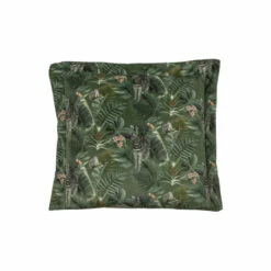 Evans Lichfield Multicolour Manyara Zebra Velvet Polyester Filled Cushion