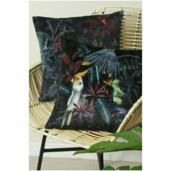 Evans Lichfield Black Zinara Cushion -Evans Lichfieldshop unnamed file 788