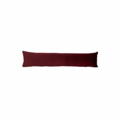 Evans Lichfield Burgundy Red Opulence Draught Excluder